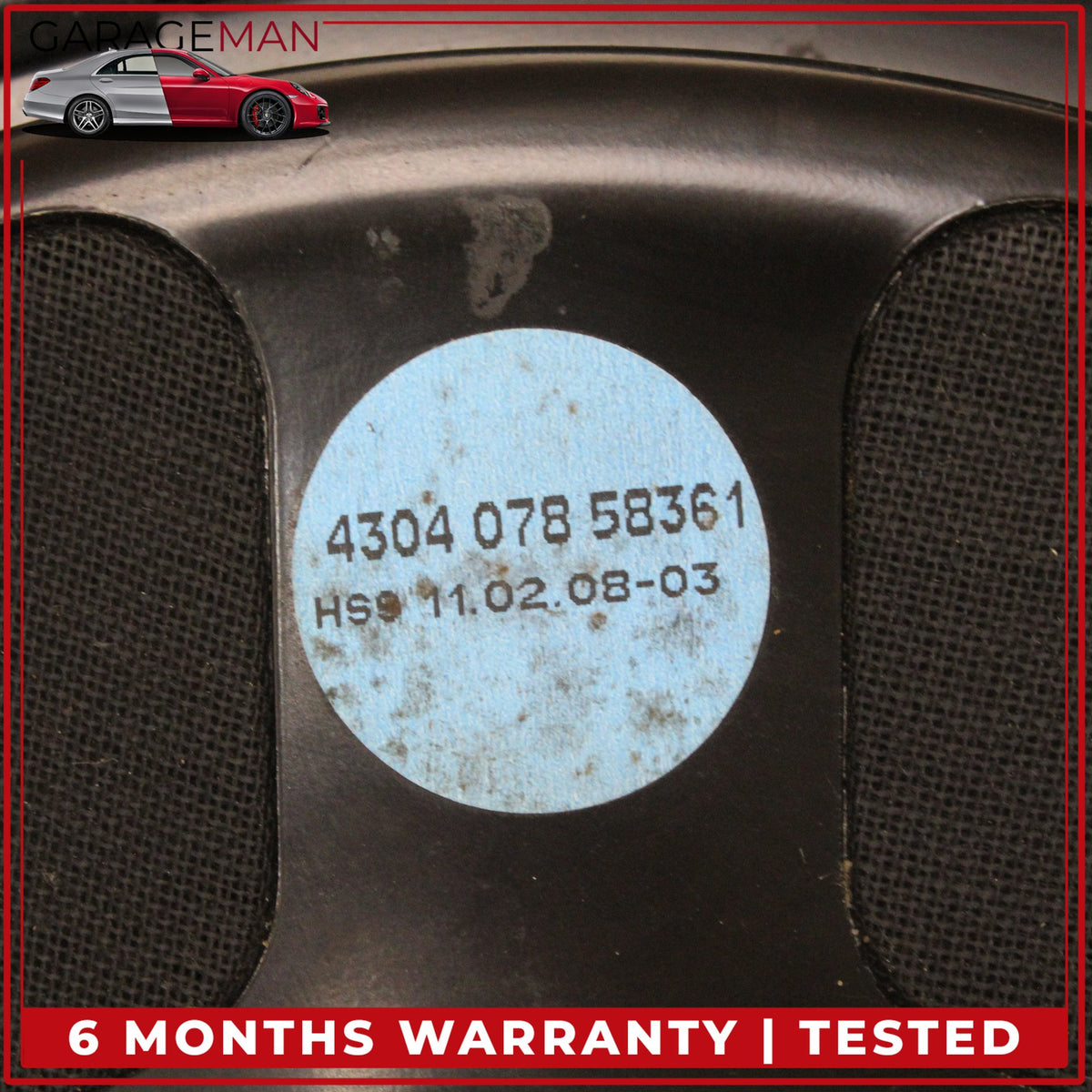 2007-2013 BMW X5 E70 Front Left and Right Underseat Audio Subwoofer Speaker OEM