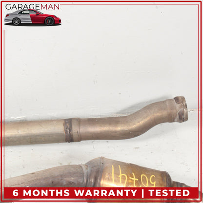 2012-2018 Mercedes CLS63 E63 AMG Exhaust Muffler Resonator Pipe Set OEM