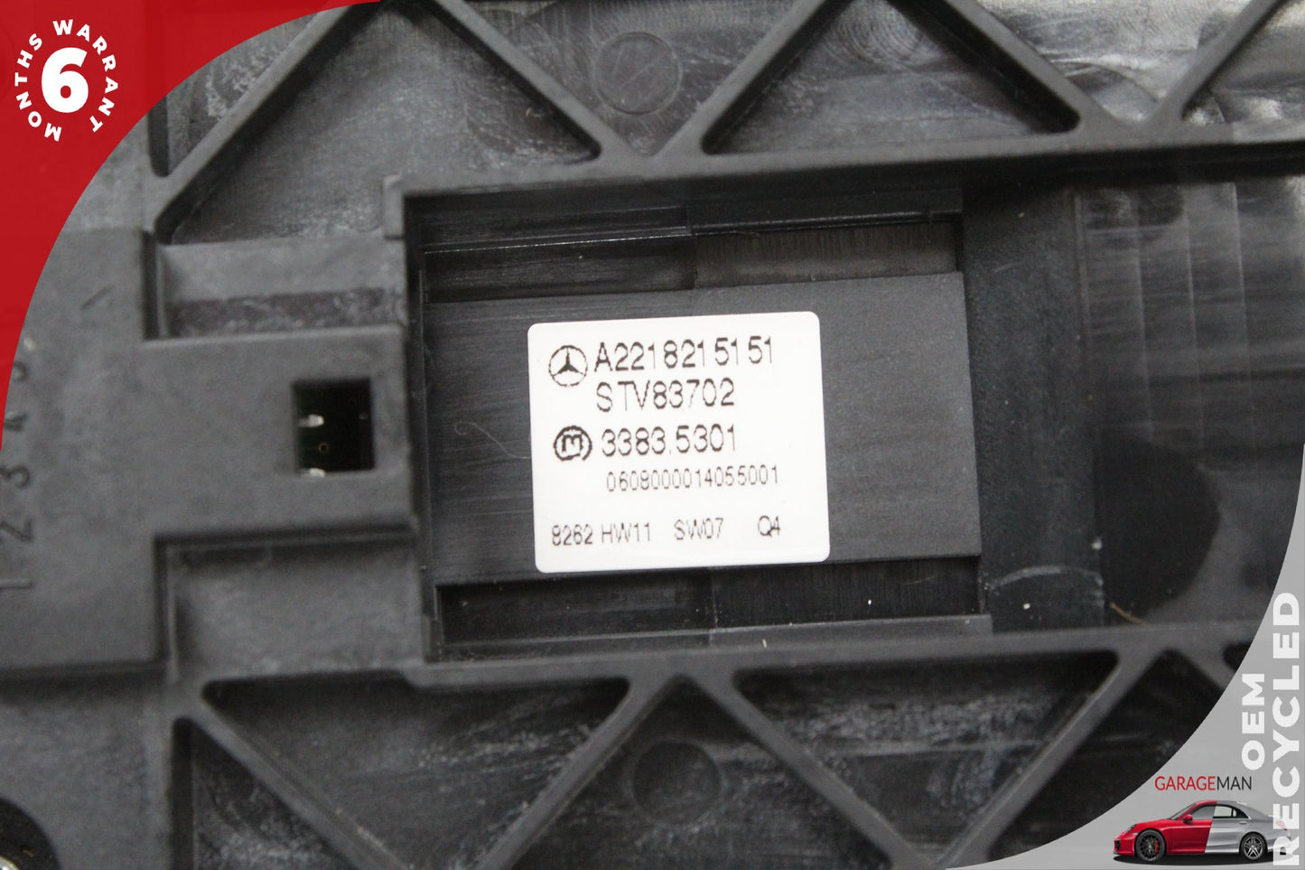 2010-2013 Mercedes W221 S550 Front Left Master Window Control Switch 2218215151