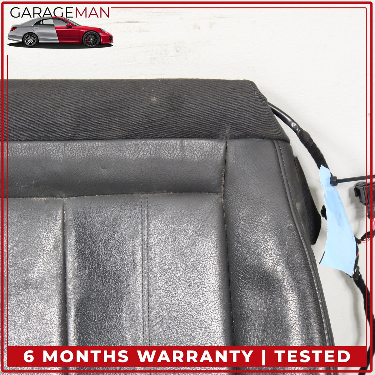 2012-2018 Audi A6 A7 Front Right Side Lower Bottom Seat Cushion Black OEM