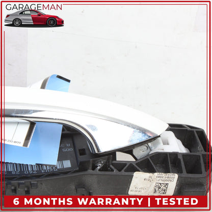 2015-2020 Mercedes X156 GLA250 Rear Left Exterior Door Handle Polar White OEM