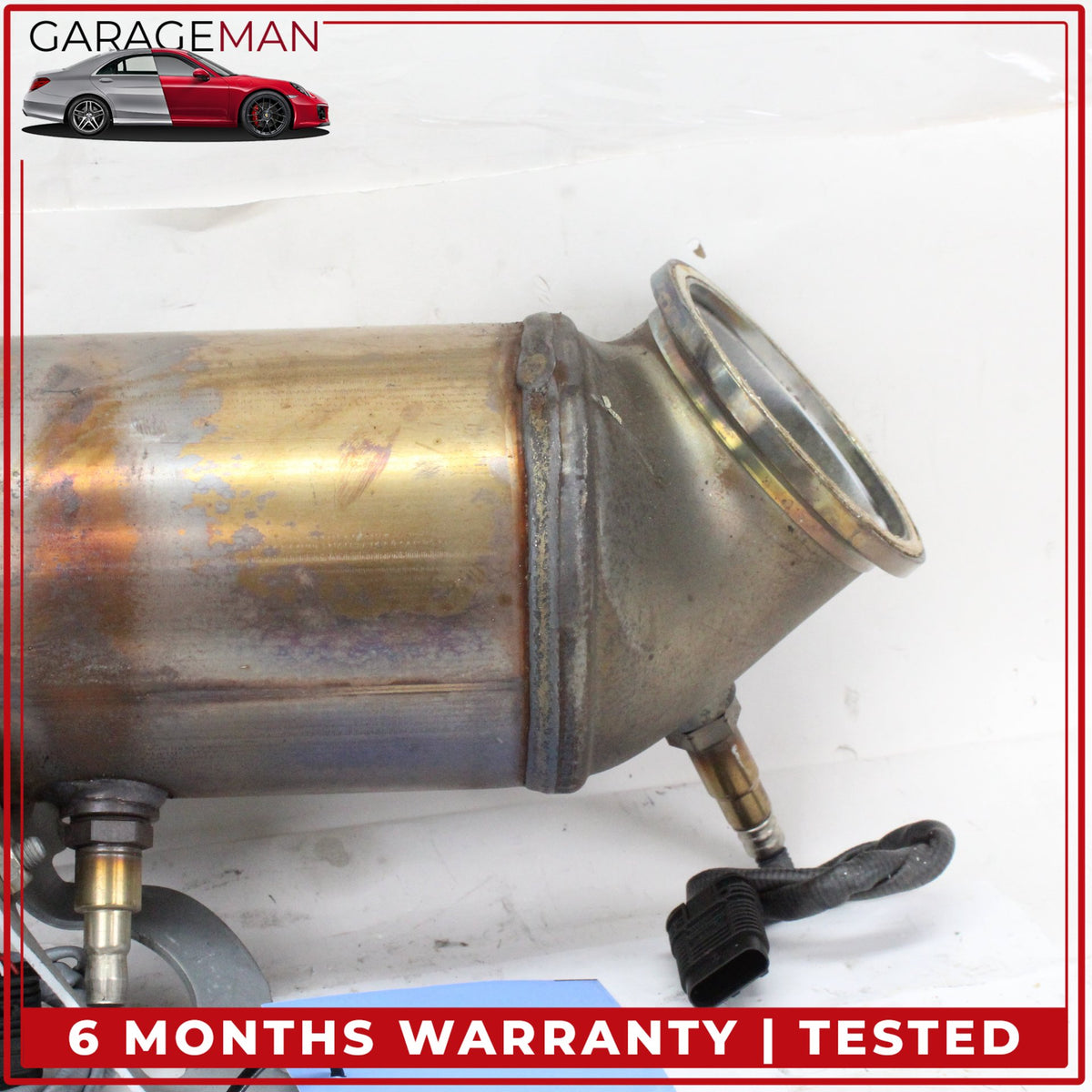 2017-2020 BMW 430i Gran Coupe Sedan Exhaust Downpipe Down Pipe 8669216 OEM