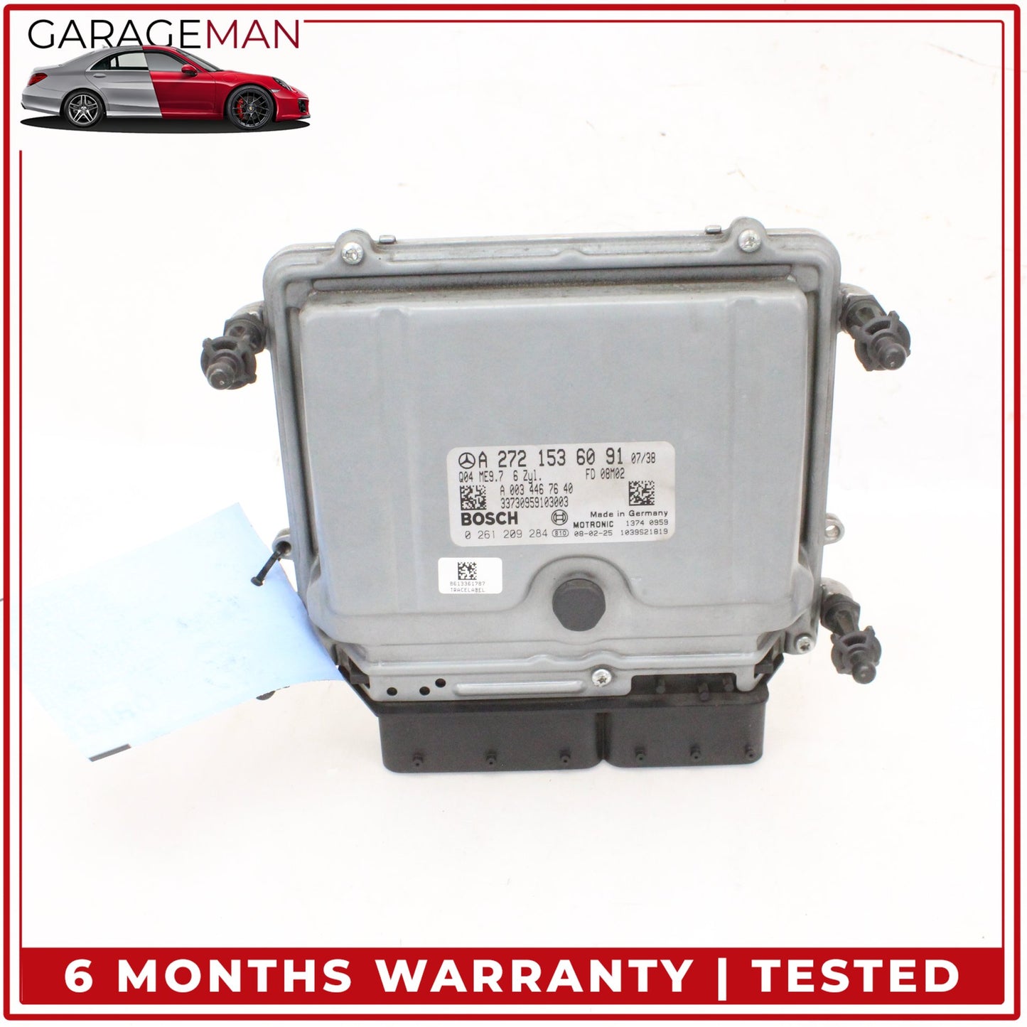 2007-2011 Mercedes W211 E350 Engine Control Module Unit ECU ECM 2721536091 OEM
