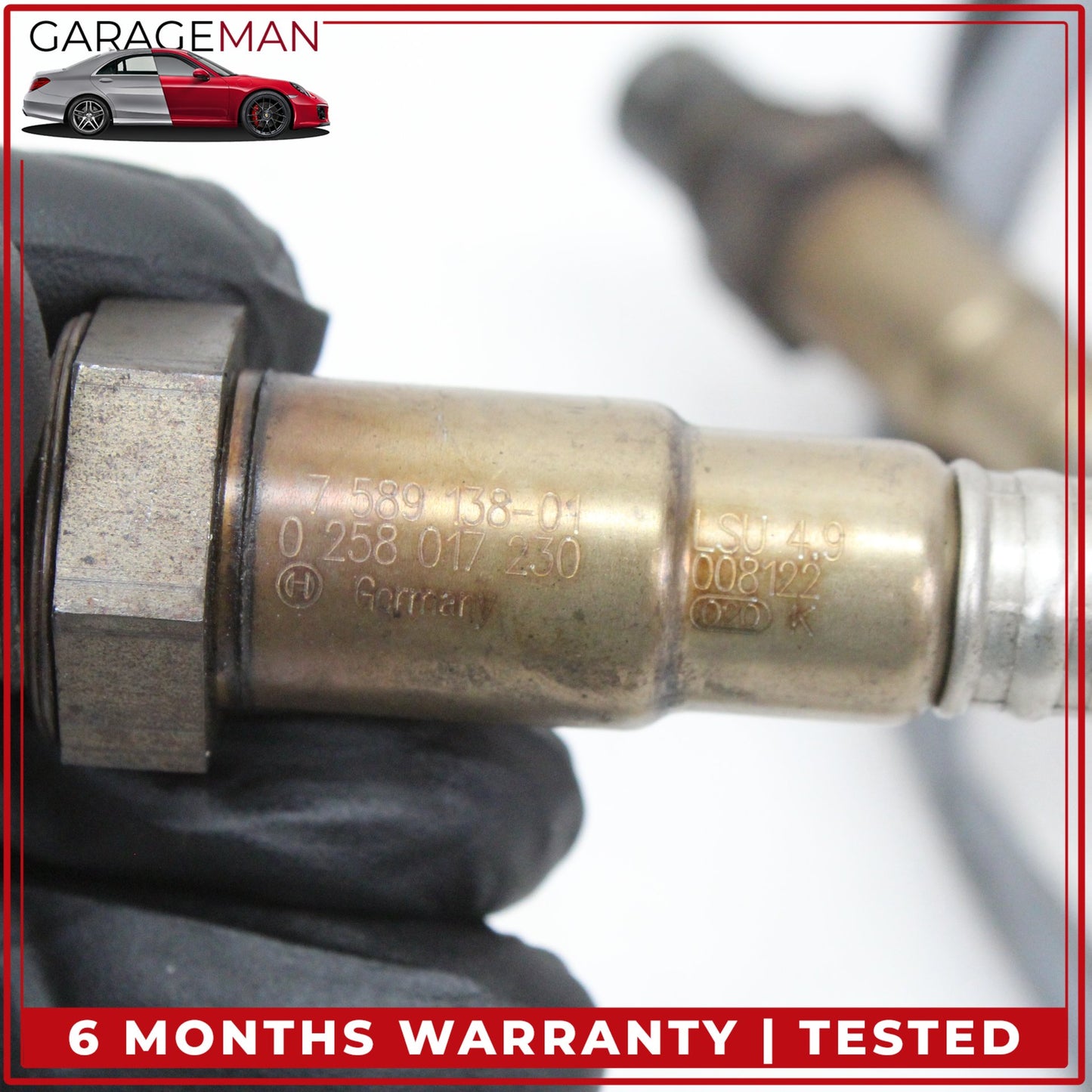 2011 BMW 528i F10 Sedan Oxygen Sensor 7589138 OEM