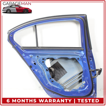 2019-2025 BMW M340i G20 Rear Left Driver Side Door Shell Blue 7482277 OEM