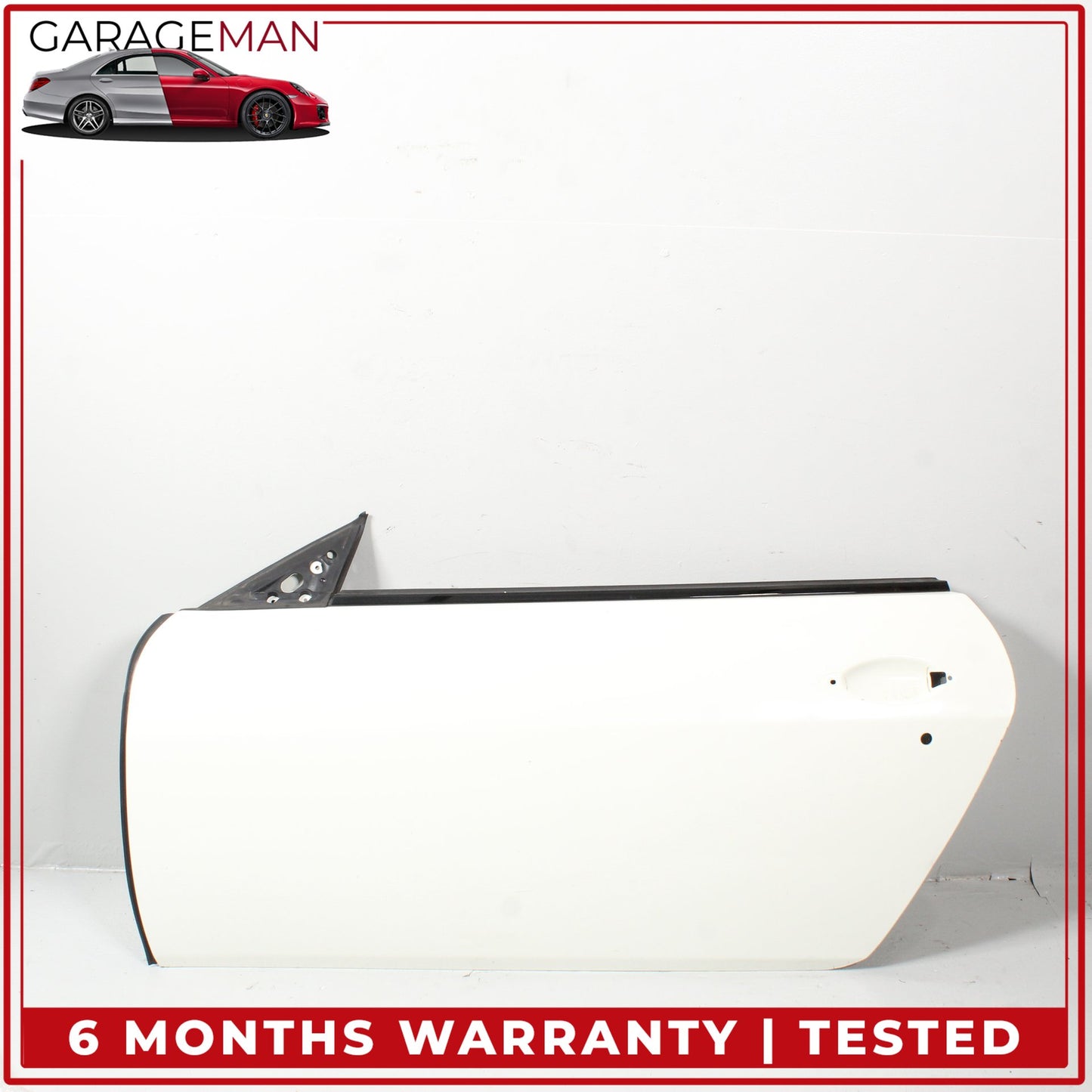 2008-2019 Maserati GranTurismo Coupe Front Left Door Shell White 68498700 OEM