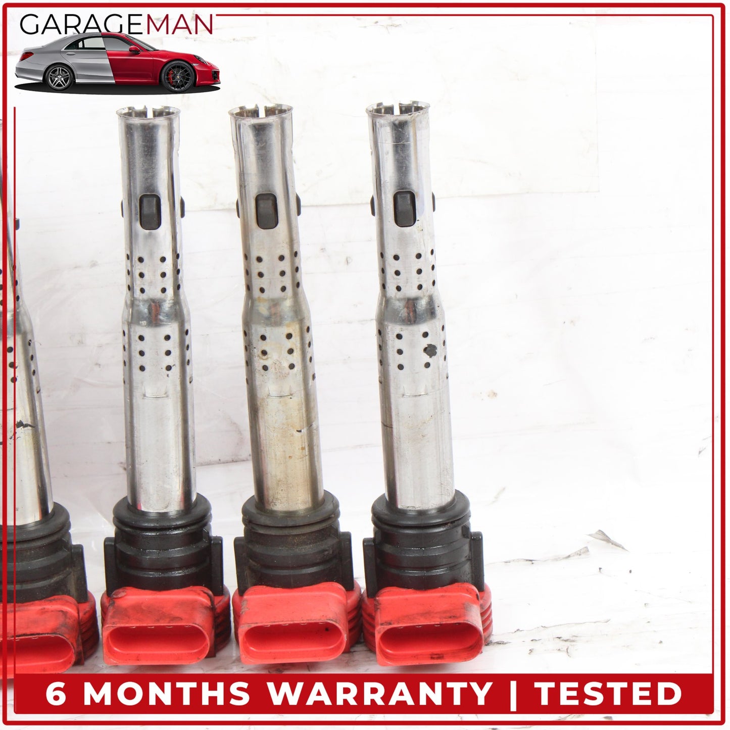 2005-2019 Audi A6 A7 A8 Quattro Ignition Coils Set of 6 Pc 06E905115 OEM