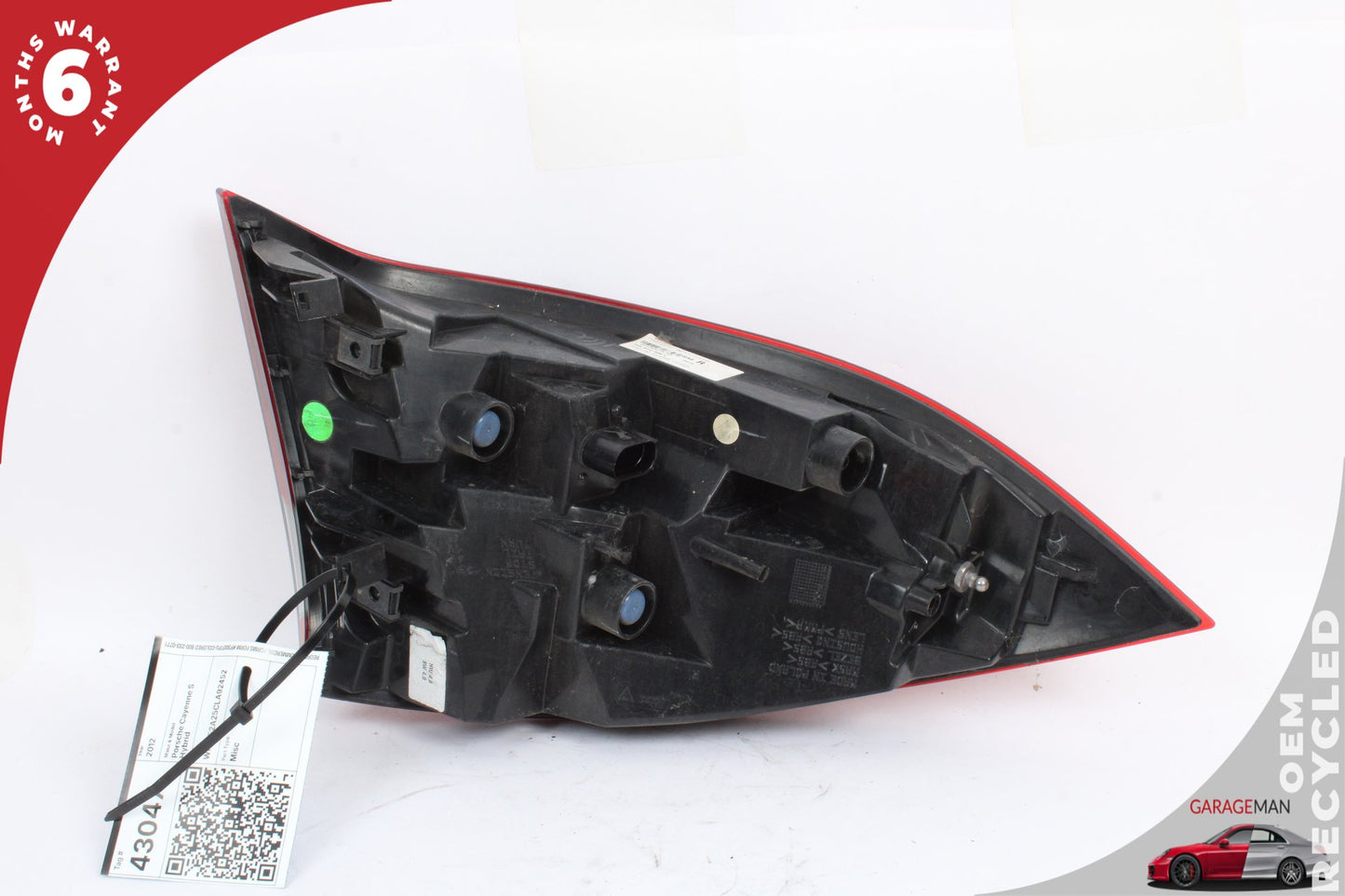 2011-2014 Porsche Cayenne S 958 Rear Right Side Outer Tail Light 7P5945096L OEM