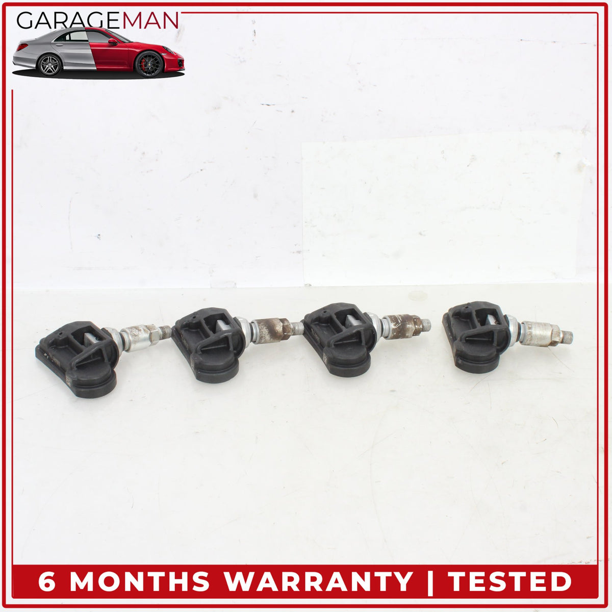 2012-2020 Mercedes X156 GLA250 TPMS Tire Pressure Monitor Sensor Set of 4 OEM