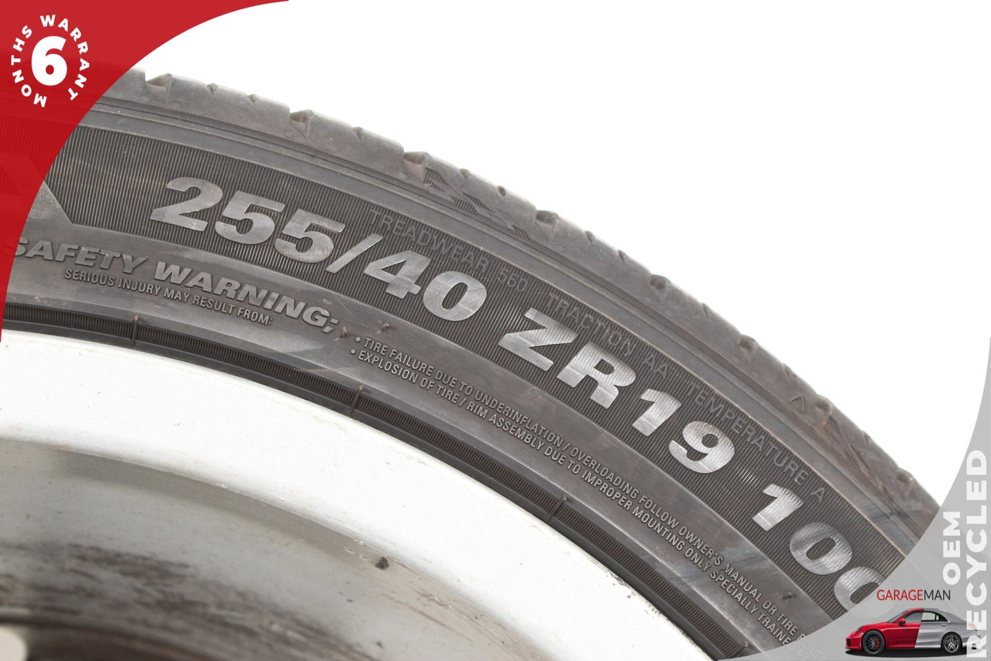2007-2011 Mercedes W221 S550 S600 Front Wheel Rim w/ Tire 8.5JX19H2 ET43 OEM