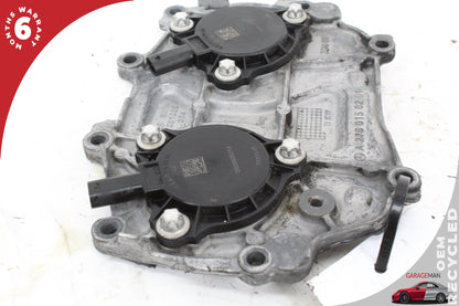 2012-2018 Mercedes X166 GL450 GLE350 Front Engine Timing Chain Cover Plate OEM