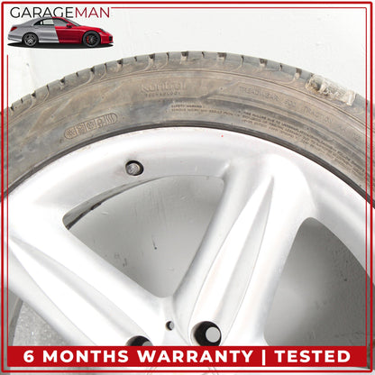 2003-2006 Mercedes R230 SL500 Front Wheel Rim w/ Tire 8.5JX18 H2 ET35 OEM