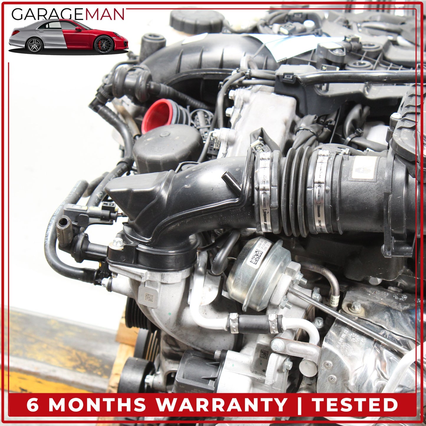 2015-2020 Mercedes W207 E400 M276 RWD 3L Engine Motor Assembly OEM 188K