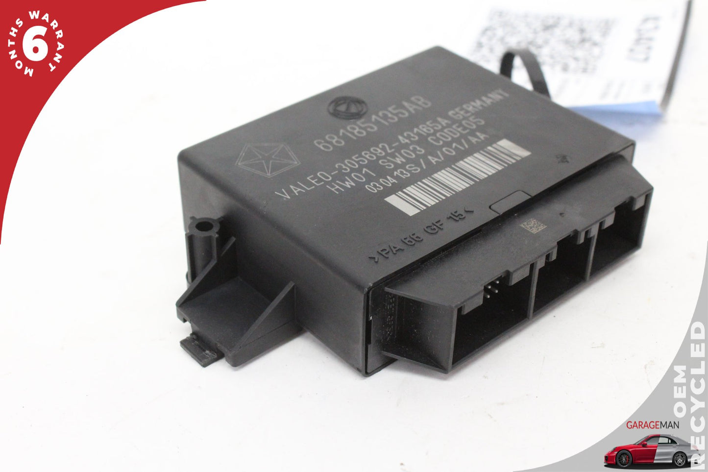 2012-2017 Fiat 500e Parking Assist Control Module 68185135AB OEM