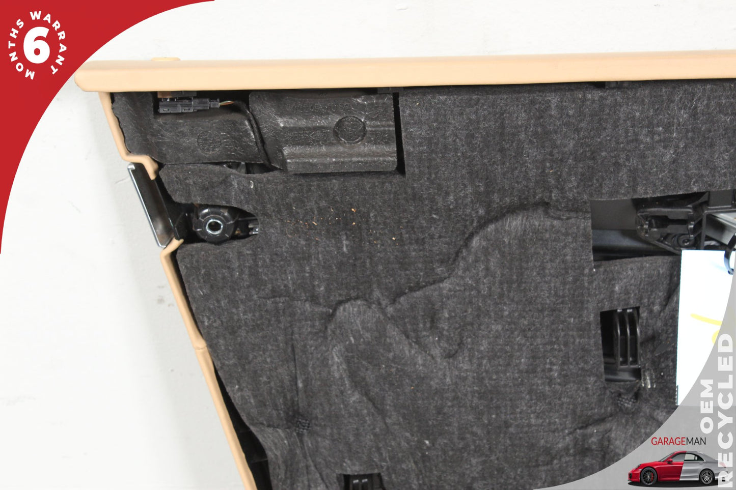 2010-2016 Porsche Panamera 970 Front Right Side Door Trim Panel Beige OEM