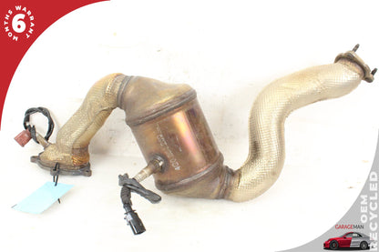 2013-2018 4.0L V8 Audi A8 Sedan Right Side Exhaust Downpipe 4G0254252L