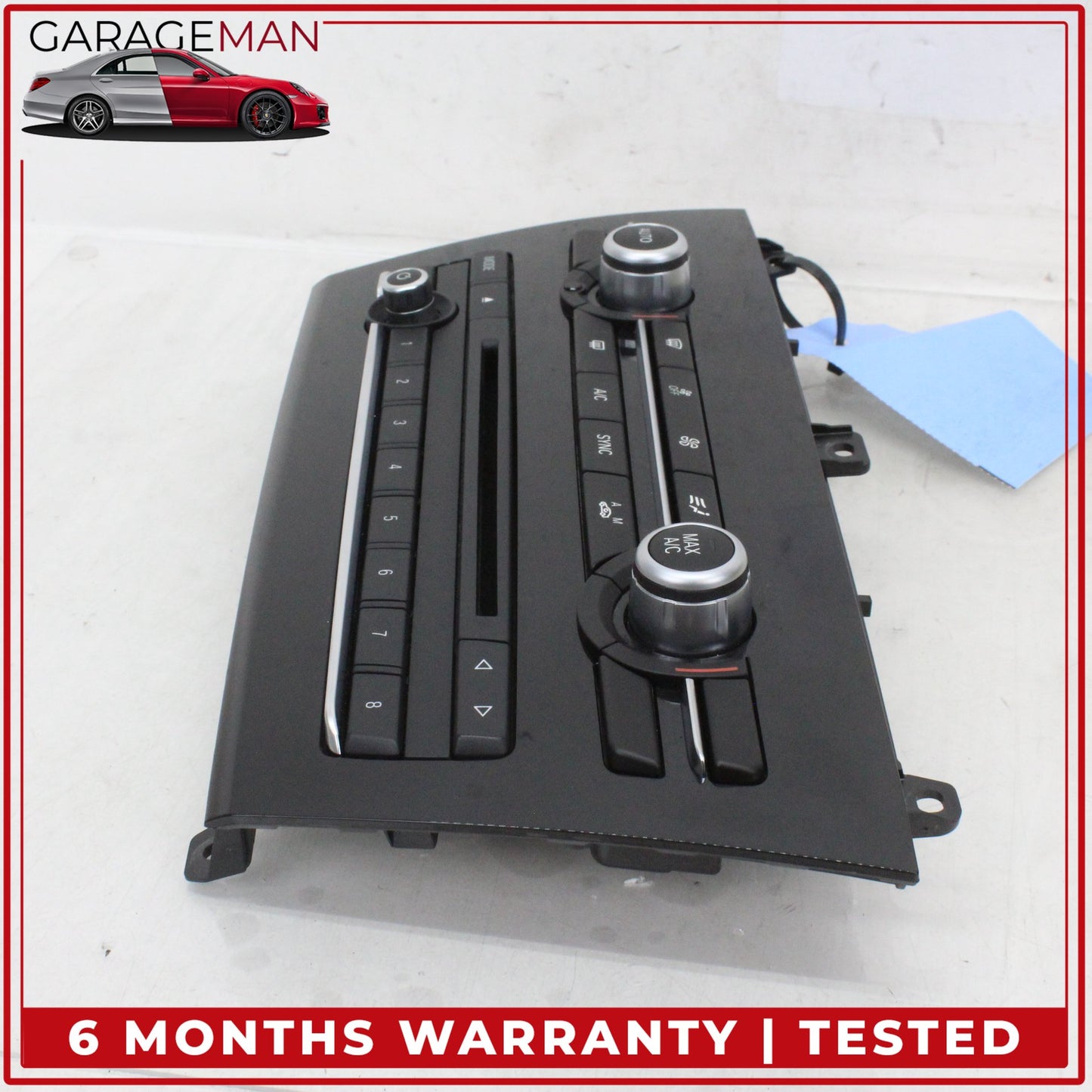 2011-2018 BMW X3 X4 F25 F26 Radio Audio Climat Control Switch Panel 6821430 OEM