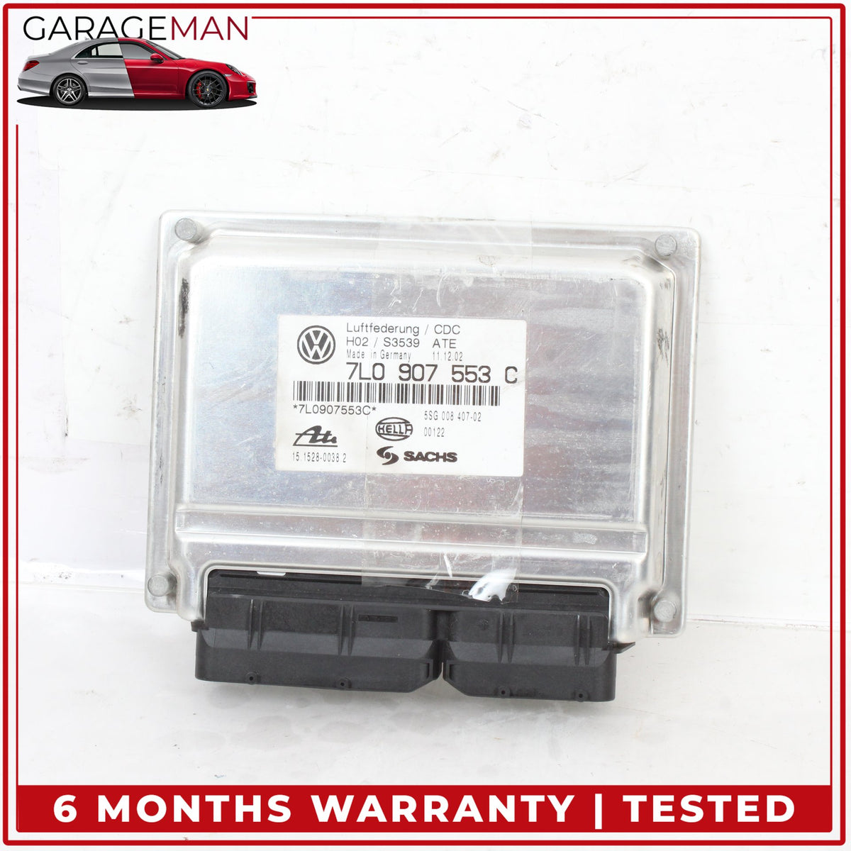2003-2006 Porsche Cayenne 955 Air Suspension Airmatic Module 7L0907553C OEM