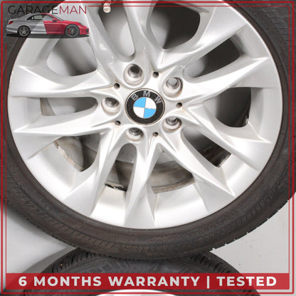 2010-2015 BMW X1 E84 Wheel Rim w/ Tire Set of 4 7.5JX17EH2 IS34 6861846 OEM