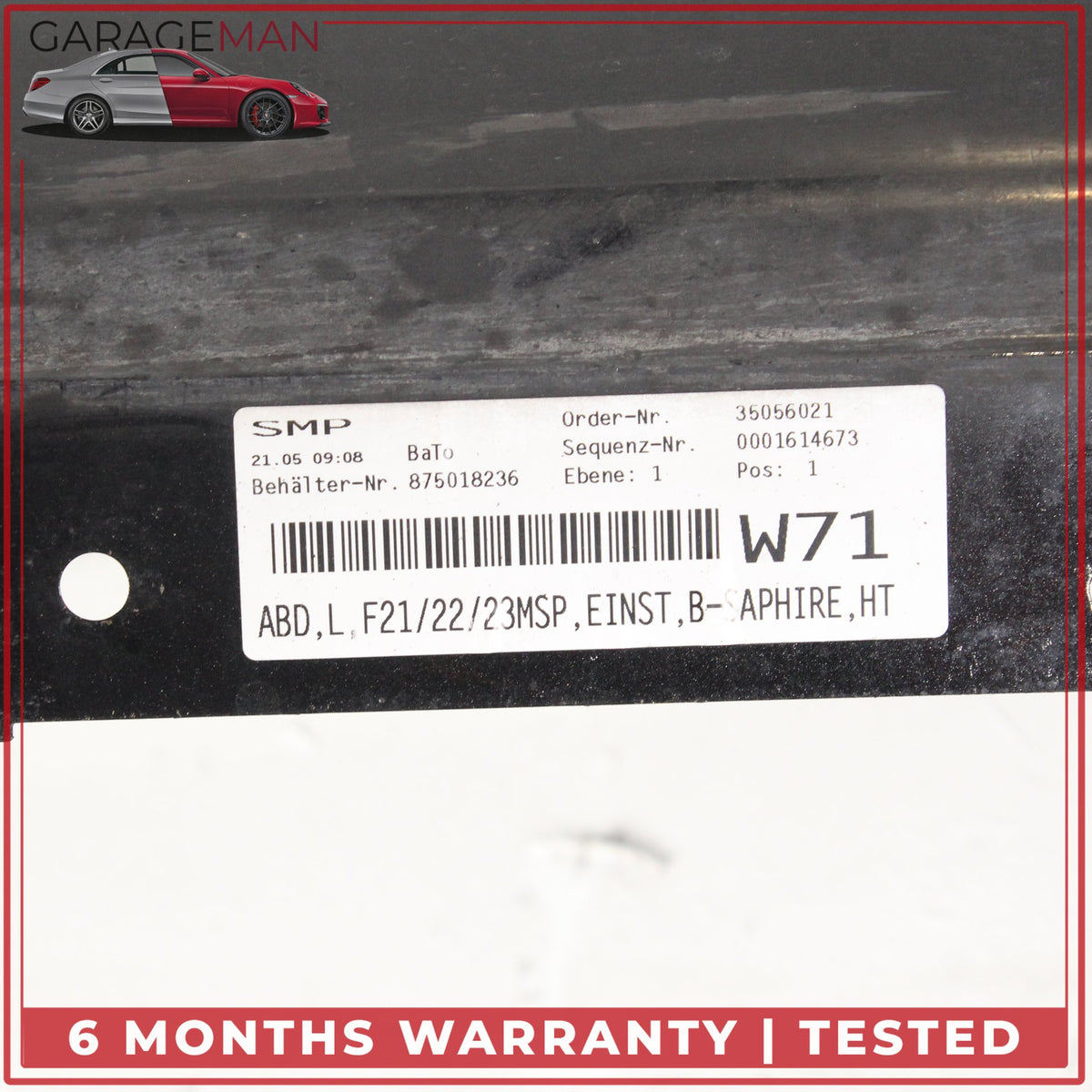 2014-2021 BMW M235i F22 Left Driver Side Skirt Molding Rocker Panel Black OEM
