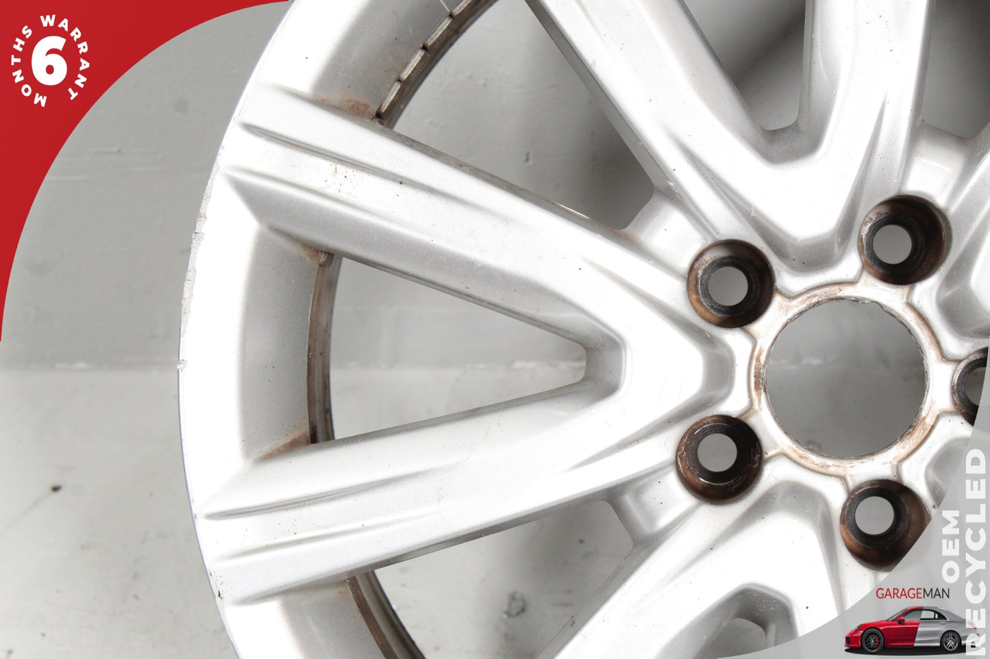 2012-2018 Audi A6 S6 Wheel Rim 10 Spoke 8.0JX18H2 ET39 4G0601025AD OEM