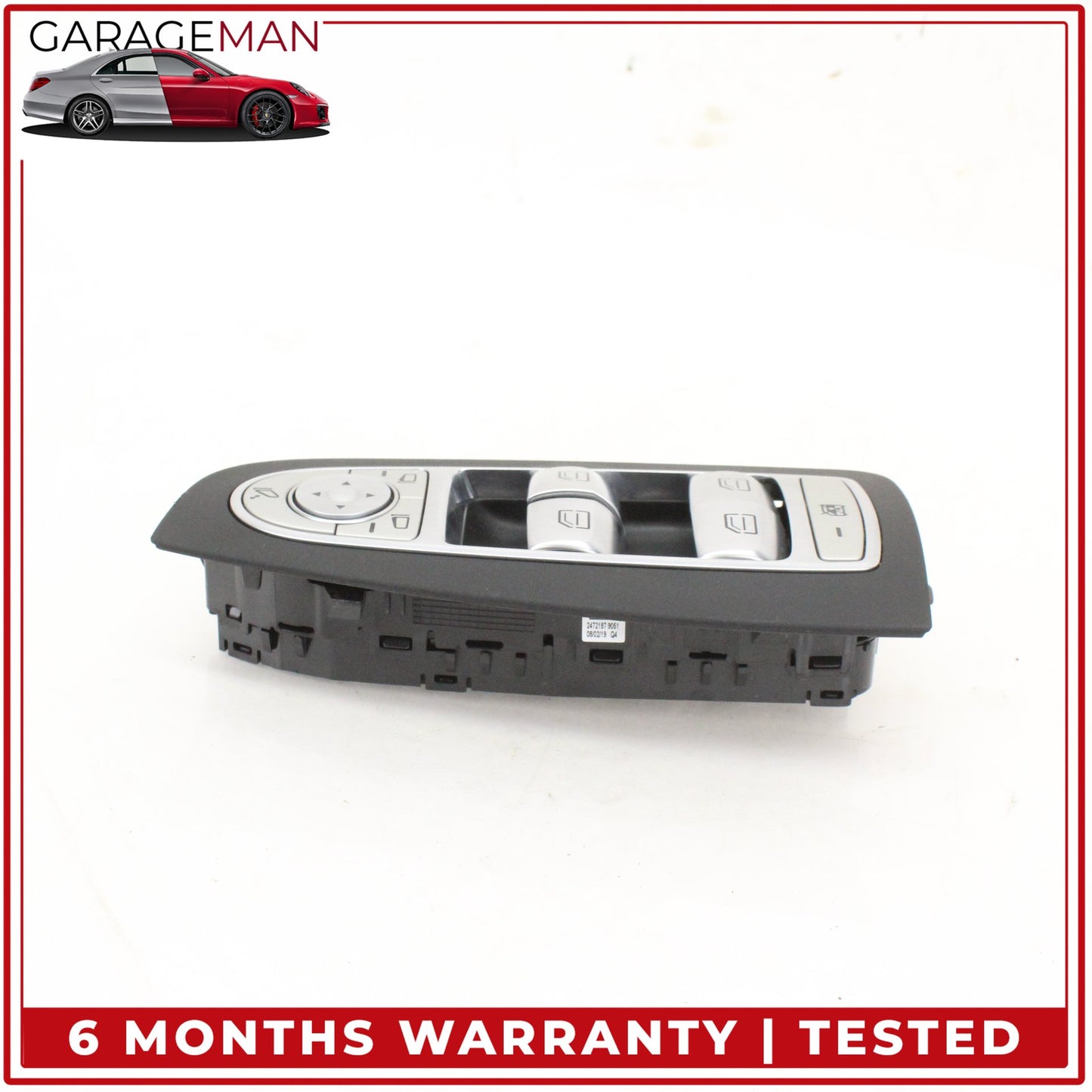 2015-2020 Mercedes W205 C300 Front Left Side Master Window Control Switch OEM