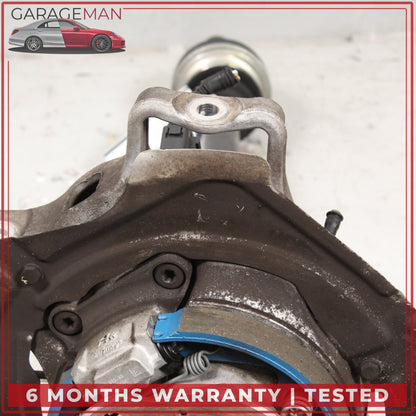 2010-2016 Porsche Panamera Rear Right Spindle Knuckle Wheel Hub w/ Shaft OEM