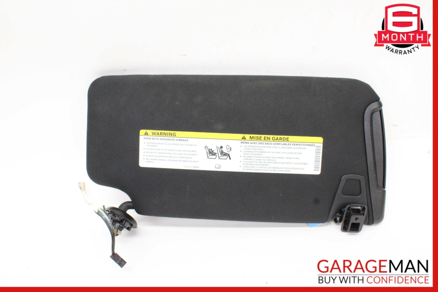 2011-2023 Dodge Charger LD Sedan Left Sun Visor 5PJ80DX9AA