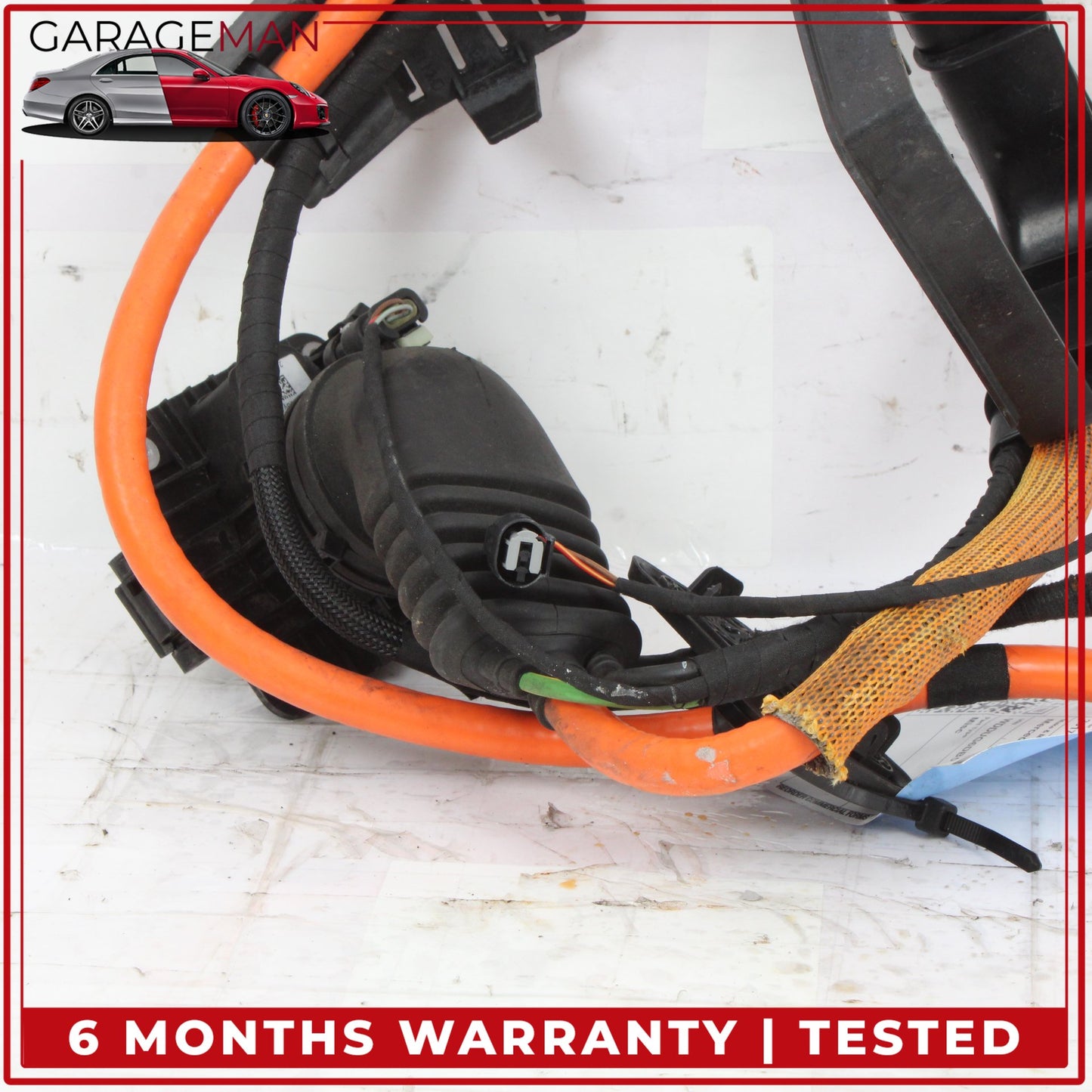 2015-2017 Mercedes W222 S550e Hybrid HV Battery Charging Port Wire Harness OEM