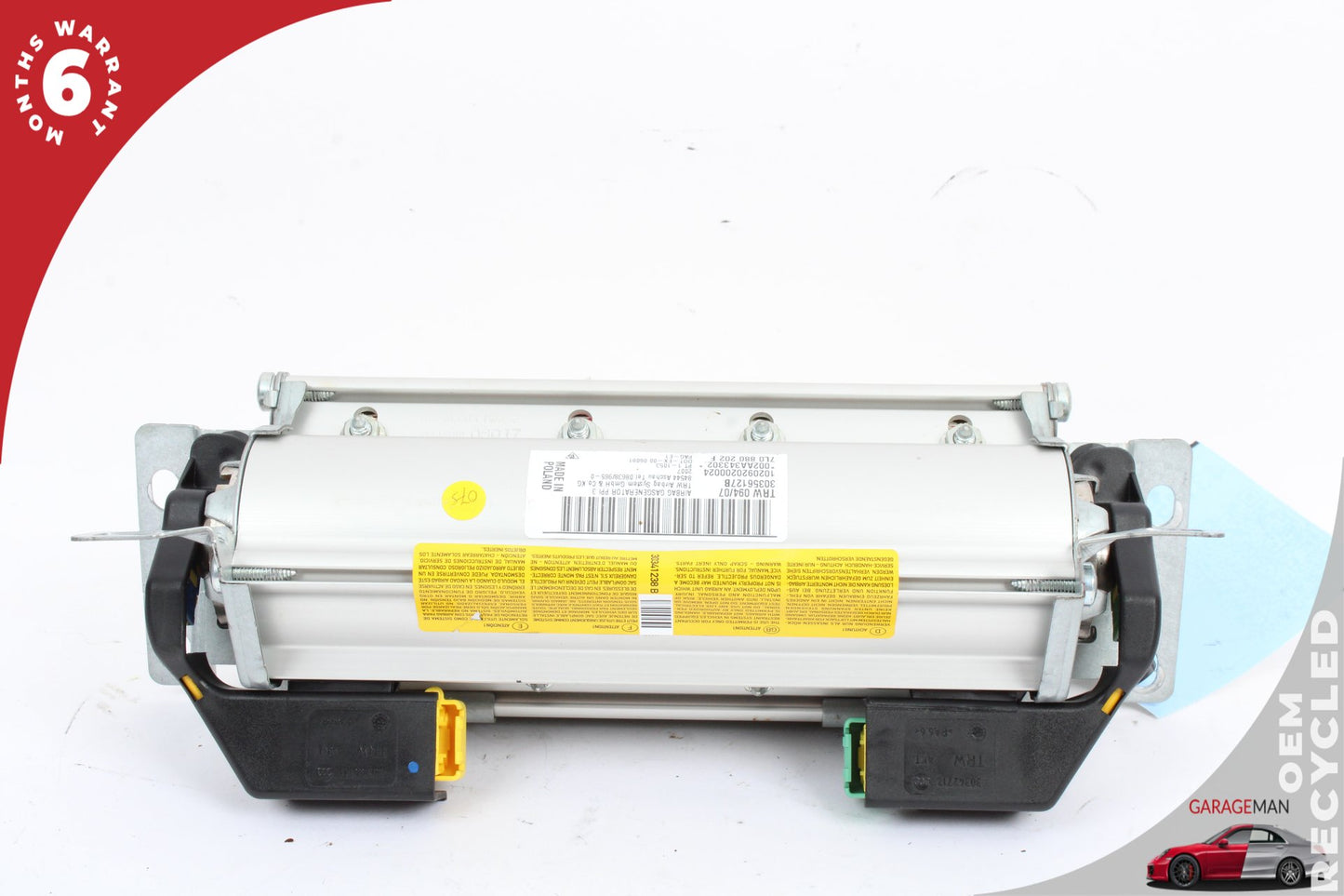 2003-2010 Porsche Cayenne 955 957 Right Dashboard Upper SRS Airbag Air Bag OEM