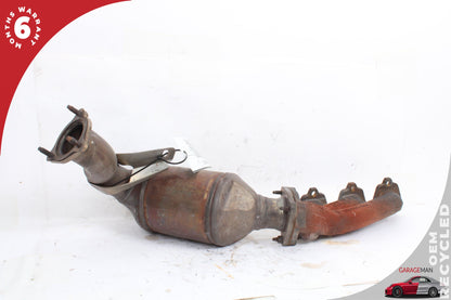 2012-2015 Audi A7 4G Left Exhaust System Pipe Tube w/ Manifold 4G0254200K