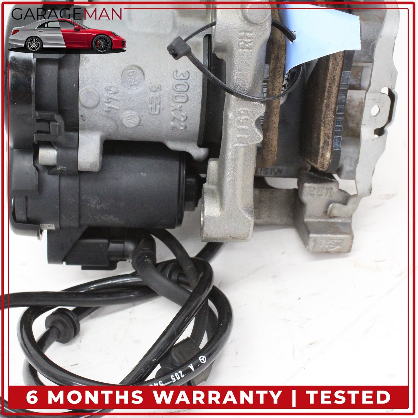 2015-2022 Mercedes-Benz C300 W205 Sedan Rear Left and Right Side Brake Caliper 2054231898 OEM