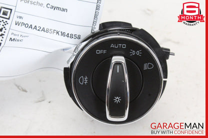 2013-2024 Porsche Cayman 981 Boxster Headlight Control Switch 97061353308 OEM