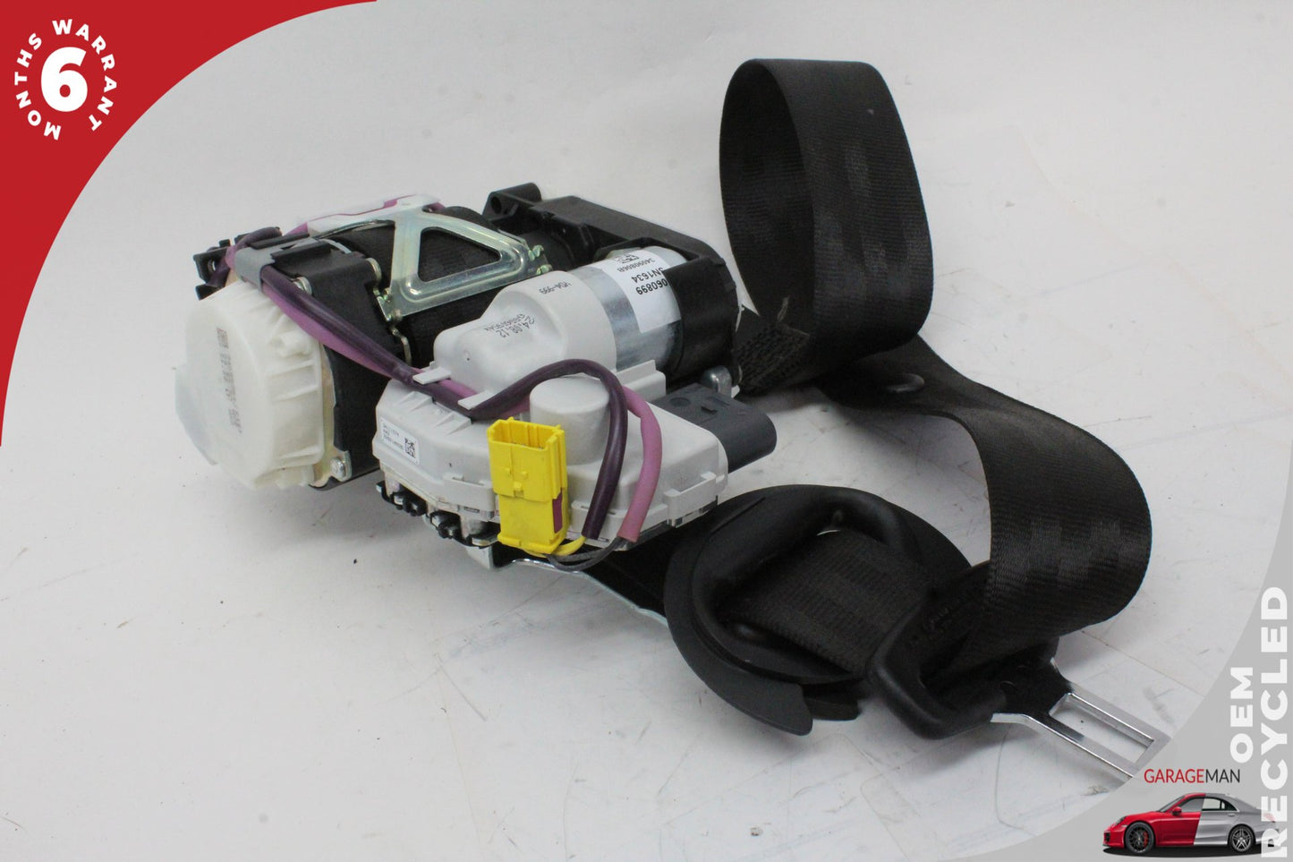 2011-2018 Audi A8 S8 Front Right Side Seat Belt Retractor Black 4H0857706 OEM