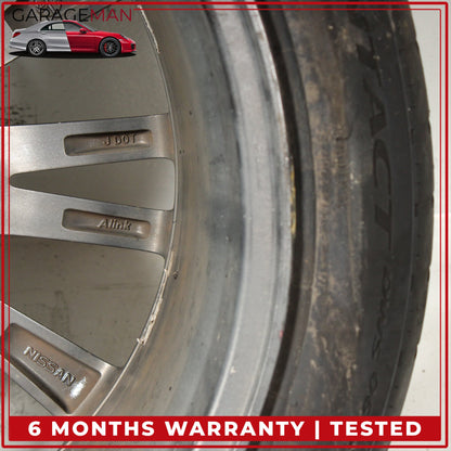 2014-2024 Infiniti Q50 V37 Front or Rear Wheel Rim w/ Tire 9Jx19 D0C004HK9C OEM