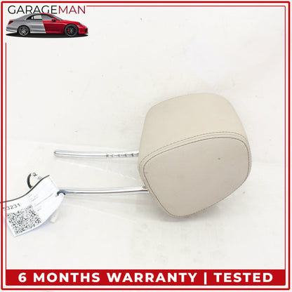 2011-2018 BMW X3 X4 F25 SUV Front Left or Right Side Seat Head Rest Beige OEM