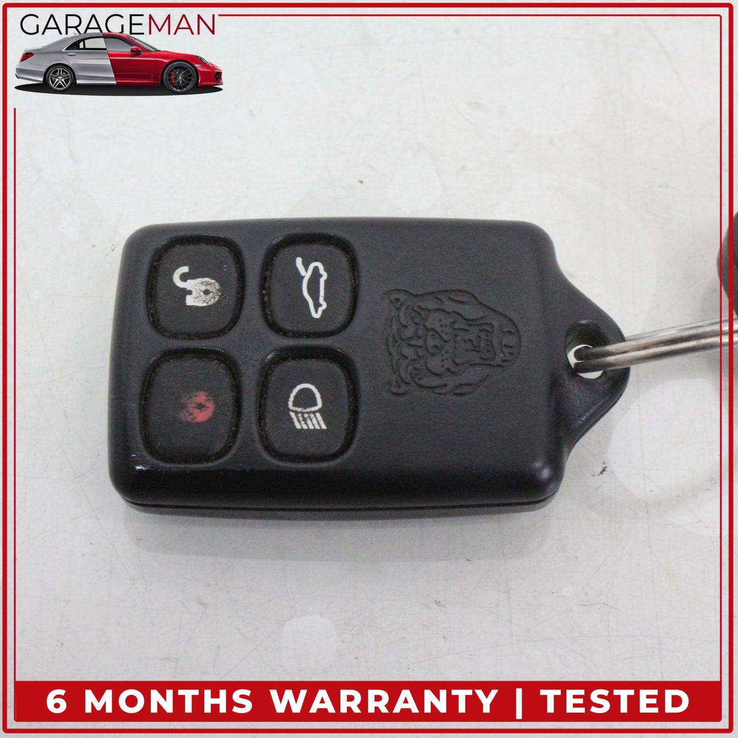 1997-2000 Jaguar XK8 Vanden Plas Ignition Switch Lock w/ Remote Key Fob Set OEM