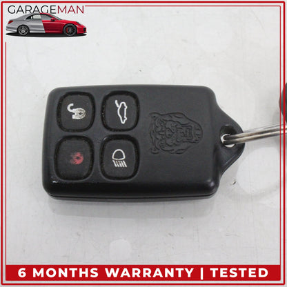 1997-2000 Jaguar XK8 Vanden Plas Ignition Switch Lock w/ Remote Key Fob Set OEM