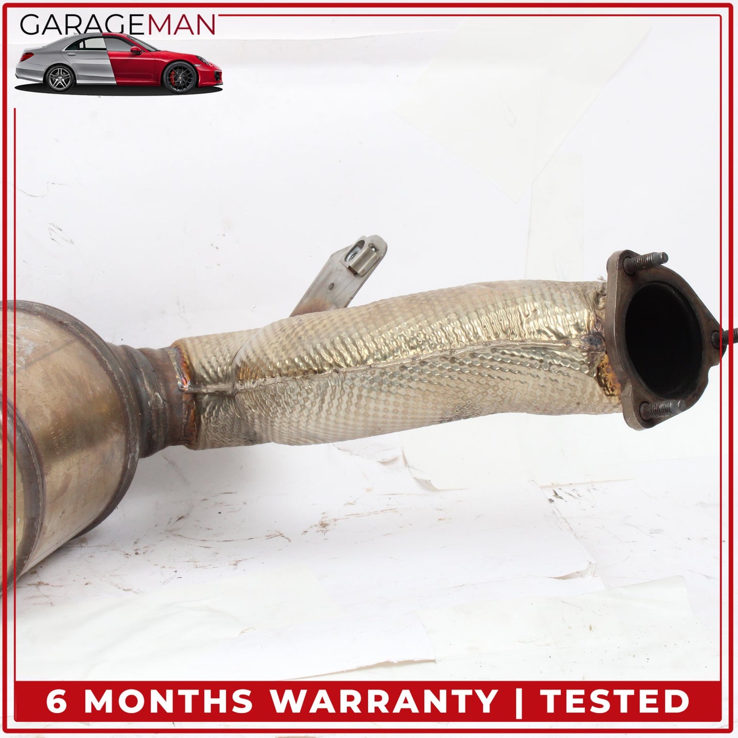 2013-2018 Audi S8 A8 S6 S7 RS7 4.0L V8 Right Exhaust Downpipe 4G0254252L OEM