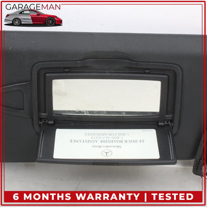 2014-2020 Mercedes X156 GLA250 Front Left and Right Side Sun Visor Set Black OEM