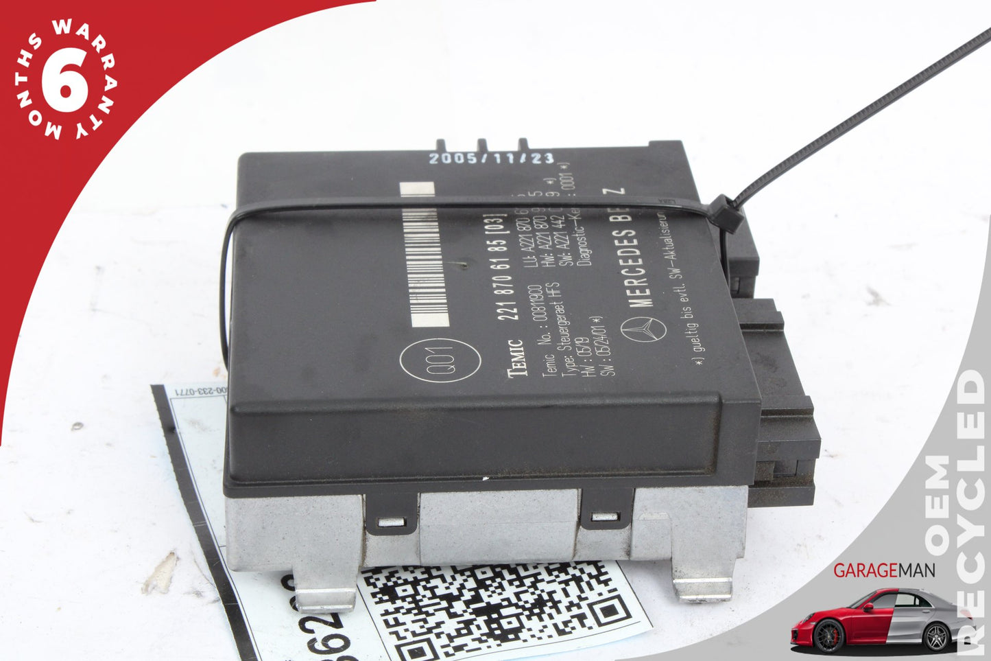 2007-2009 Mercede W221 S550 Trunk Release Remote Open Close Module Unit OEM