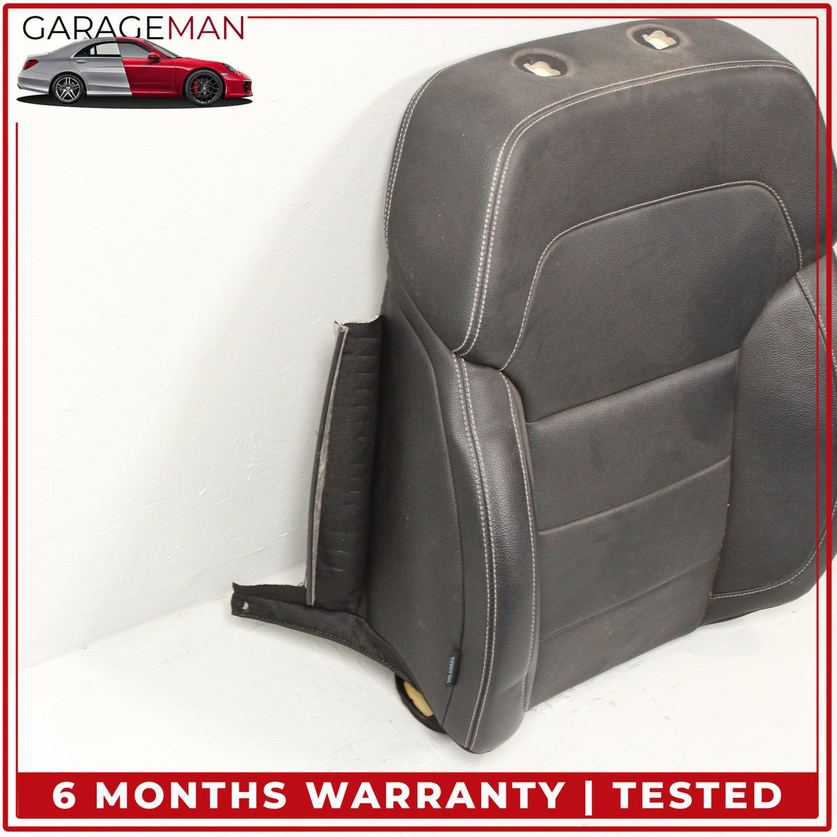 2012-2015 Mercedes W166 ML350 Front Right Side Top Upper Seat Cushion Black OEM