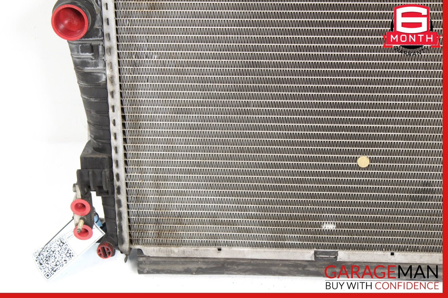 2003-2008 Mercedes R230 SL500 Engine Cooling Radiator AC A/C Condenser Assembly