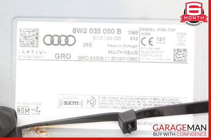 2018-2024 Audi A4 B9 Sedan Audio Radio Receiver 8W2035050B