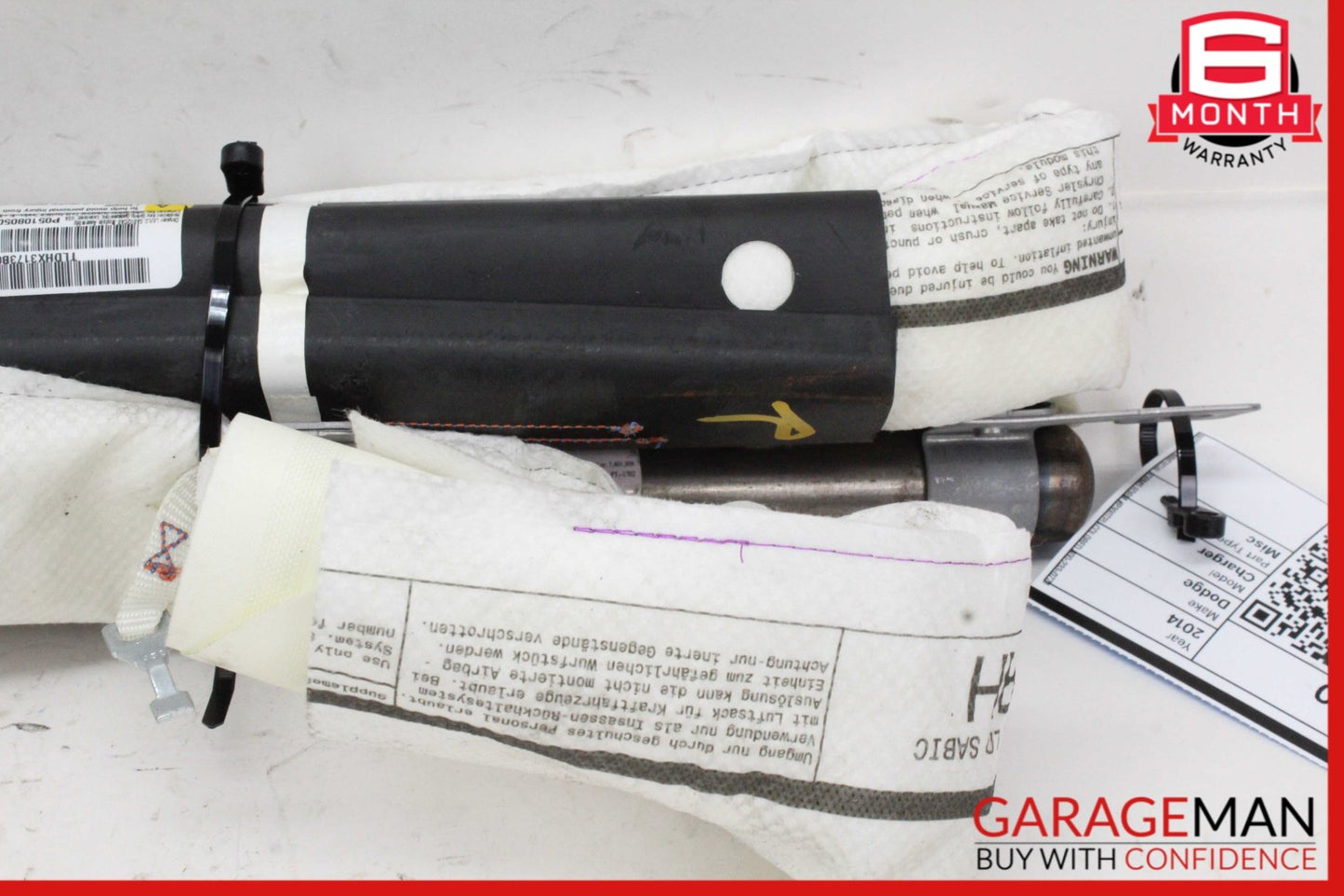 2011-2014 Dodge Charger LD Sedan Right Side Roof Curtain Air Bag 05108050AF