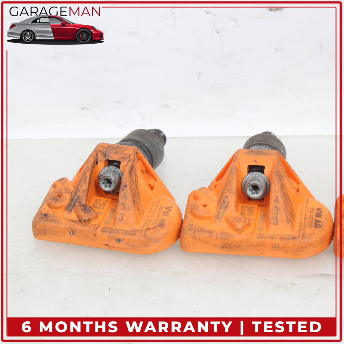 2015-2024 Porsche Macan 95B TPMS Tire Pressure Sensors Set of 4 5Q0907275F OEM