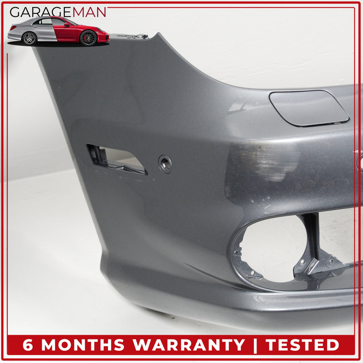 2006-2011 Mercedes W219 CLS550 CLS63 AMG Front Bumper Cover Gray Metallic OEM