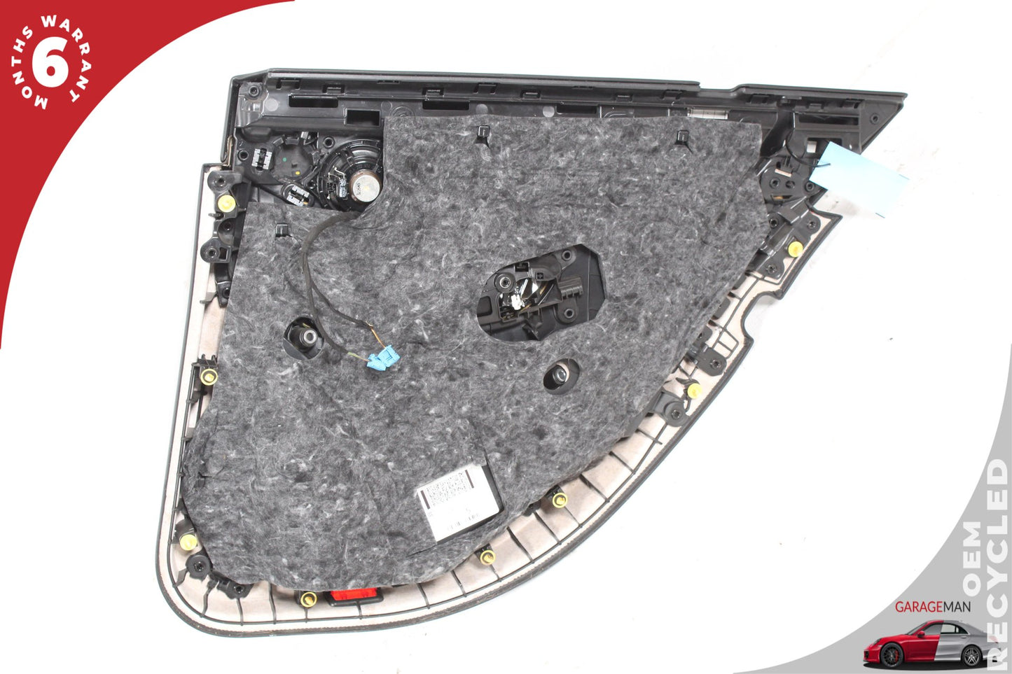 15-21 Mercedes-Benz C300 W205 Sedan Left Rear Door Interior Panel 2057304501
