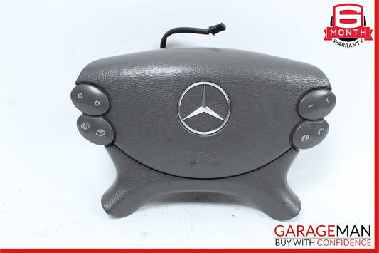 03-12 Mercedes R230 SL500 CLK500 E350 Steering Wheel Airbag Air Bag Black OEM