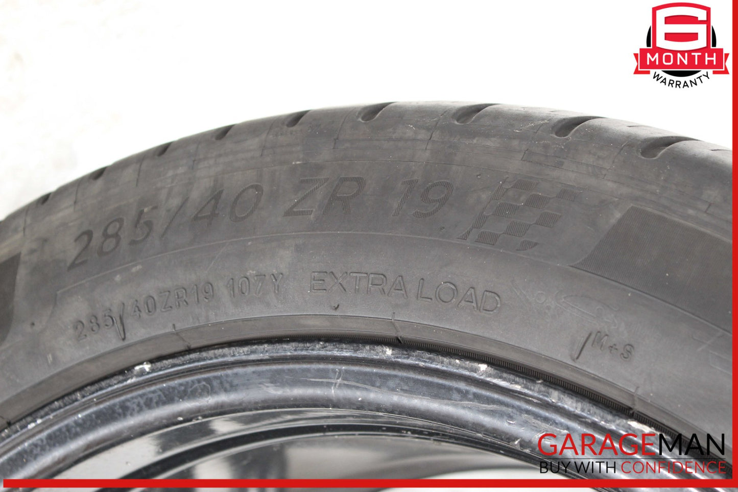 10-16 Porsche Panamera 970 10 x 19 19" Rear Wheel Rim w/ Tire 97036216000 OEM